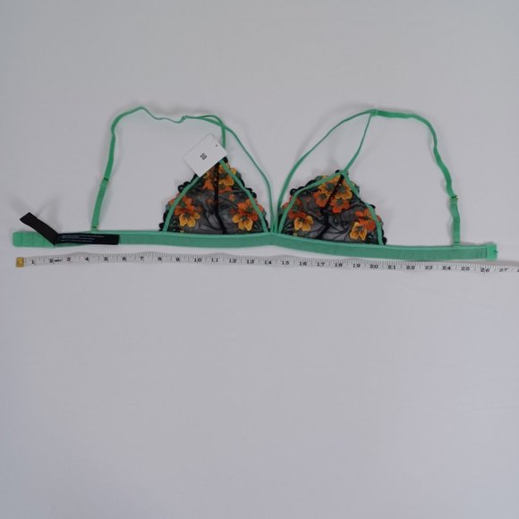 "OU" ~ Out from Under ~ "Botanical" Embroidered Bralette ~ NWT - Picture 2 of 8